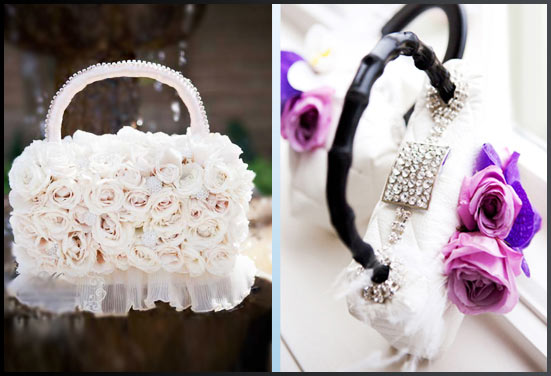 Handbags in Floral Pattern Handbags in Floral Pattern